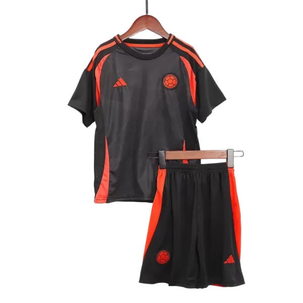 Colombia Away Kids Soccer Jerseys Kit Copa America 2024