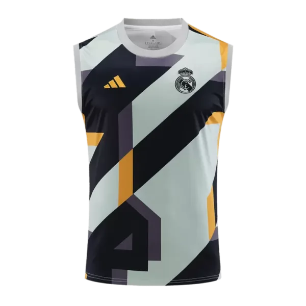 Real Madrid Pre-Match Sleeveless Top 2023/24 Gray&Black