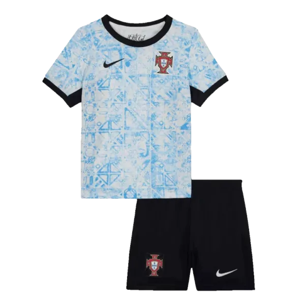 Portugal Away Kids Soccer Jerseys Kit EURO 2024