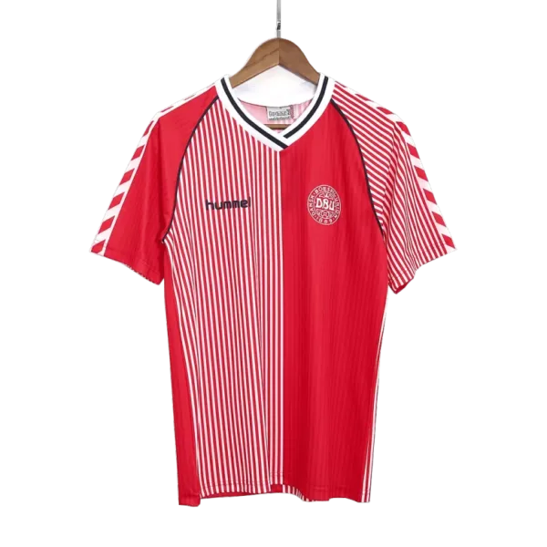 Vintage Soccer Jersey Denmark Home 1986