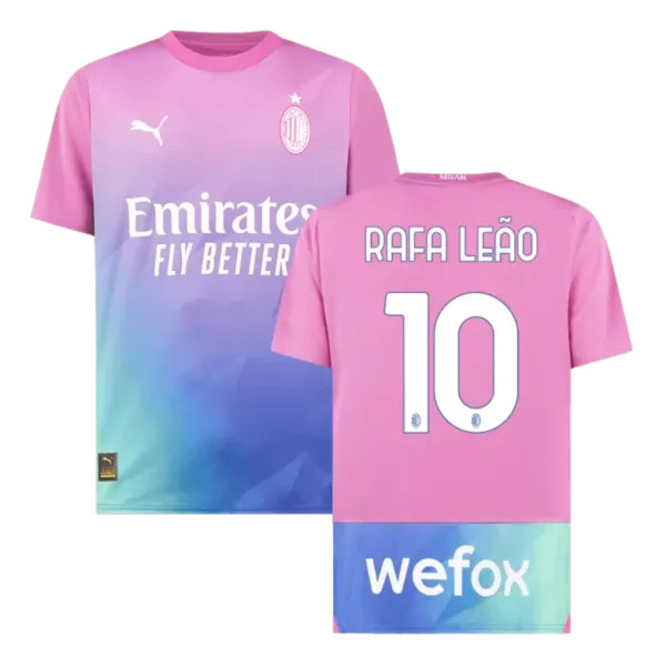 RAFA LEO #10 AC Milan Third Away Soccer Jersey 2023/24
