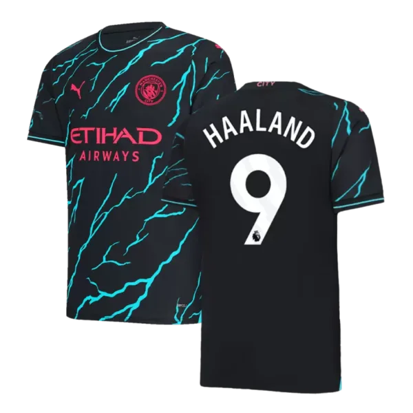 HAALAND #9 Manchester City Third Away Jersey 2023/24