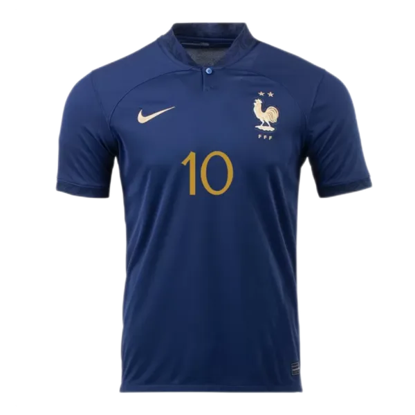 MBAPPE #10 France Home Jersey Shirt World Cup 2022