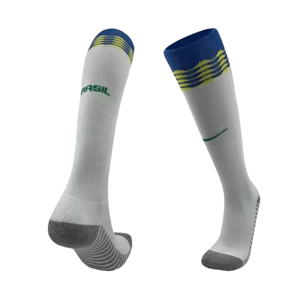 Brazil Home Soccer Socks 2024 Kids