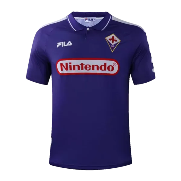 Retro Fiorentina Home Jersey 1998/99 By FILA