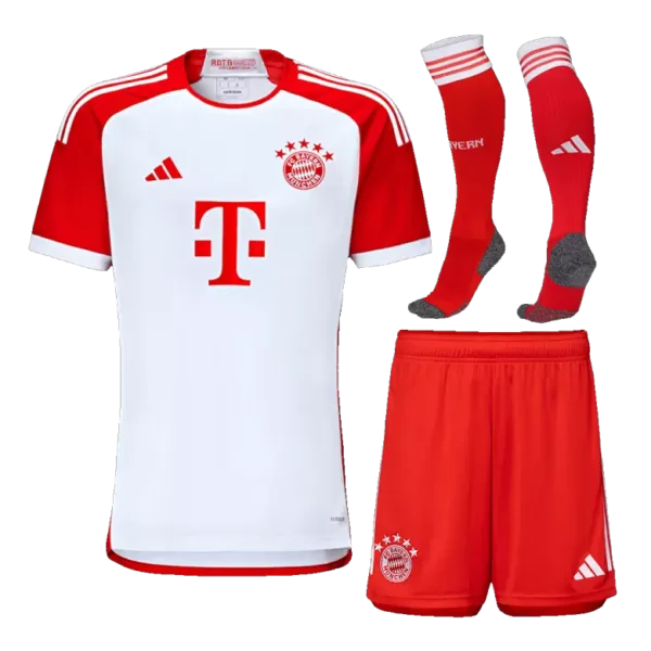 Bayern Munich Home Kids Jerseys Full Kit 2023/24