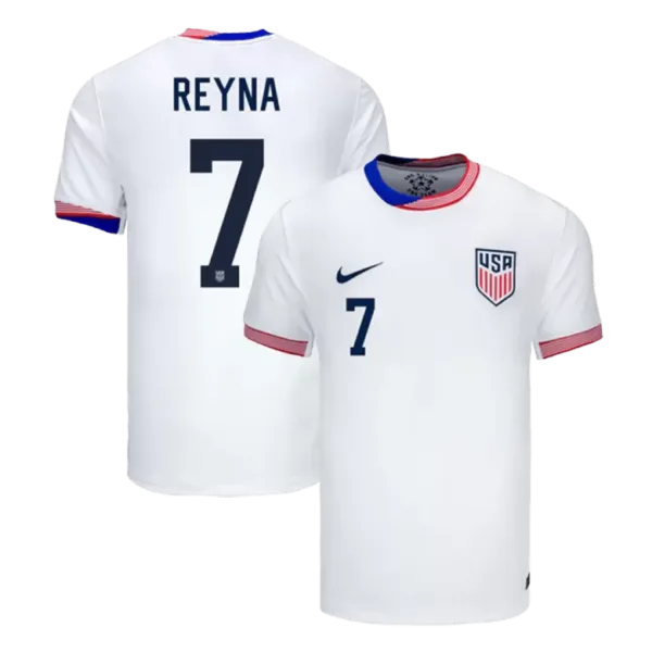 REYNA #7 USA Home Soccer Jersey Copa America 2024