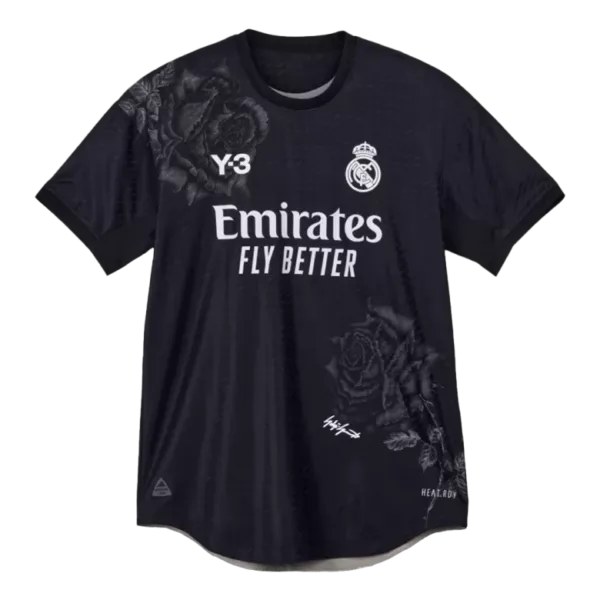 Real Madrid Goalkeeper Y-3 Authentic Soccer Jersey 2023/24 Black