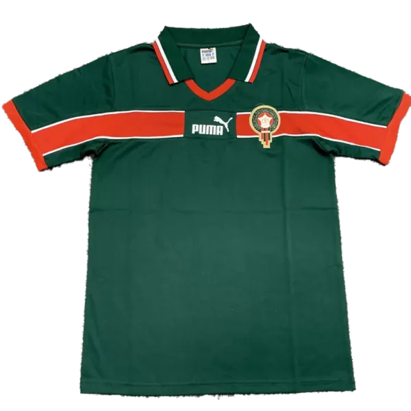 Vintage Soccer Jersey Morocco Home 1998