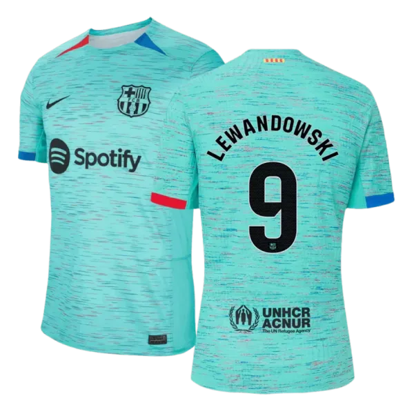 LEWANDOWSKI #9 Barcelona Third Away Soccer Jersey 2023/24