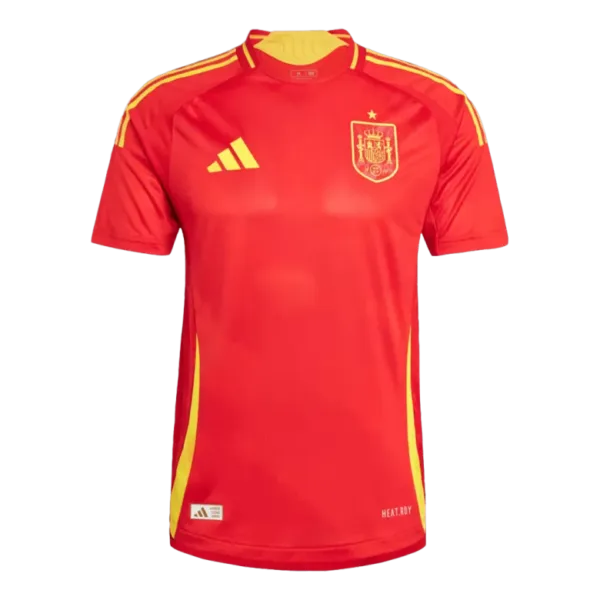 Spain Home Authentic Soccer Jersey EURO 2024