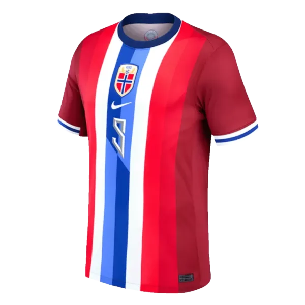 HAALAND #9 Norway Home Soccer Jersey 2024