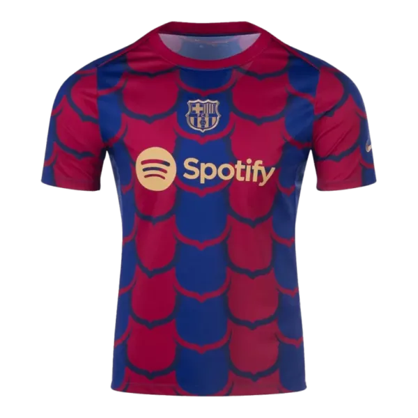 Barcelona Pre-Match Soccer Jersey 2023/24 Red&Blue