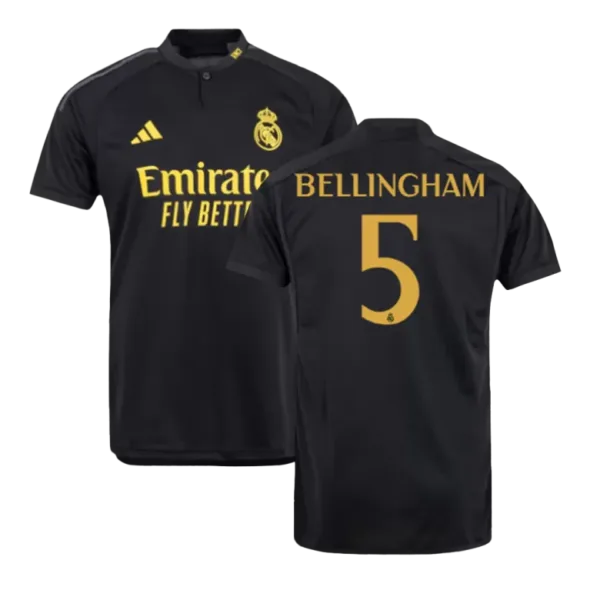 BELLINGHAM #5 Real Madrid Third Away Soccer Jersey 2023/24