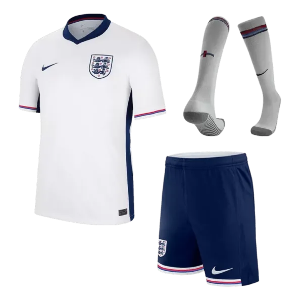 England Home Kids Soccer Jerseys Full Kit EURO 2024