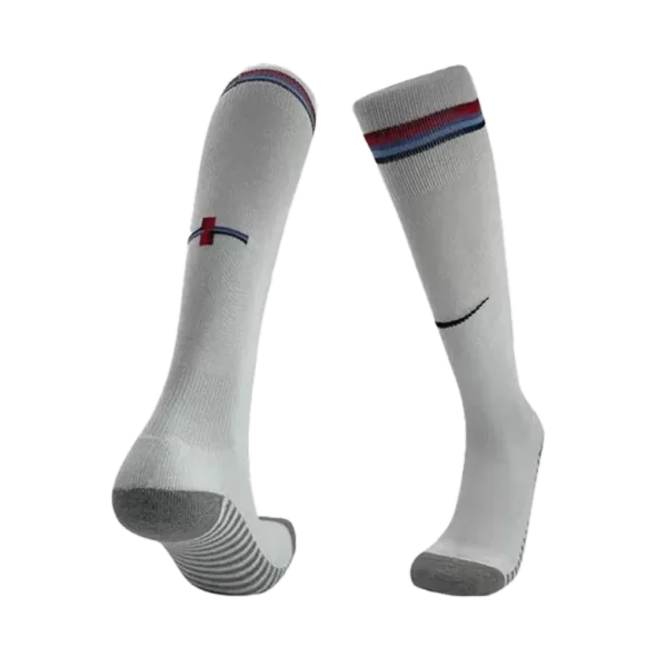 England Home Soccer Socks 2024