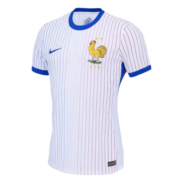 France Away Authentic Soccer Jersey EURO 2024