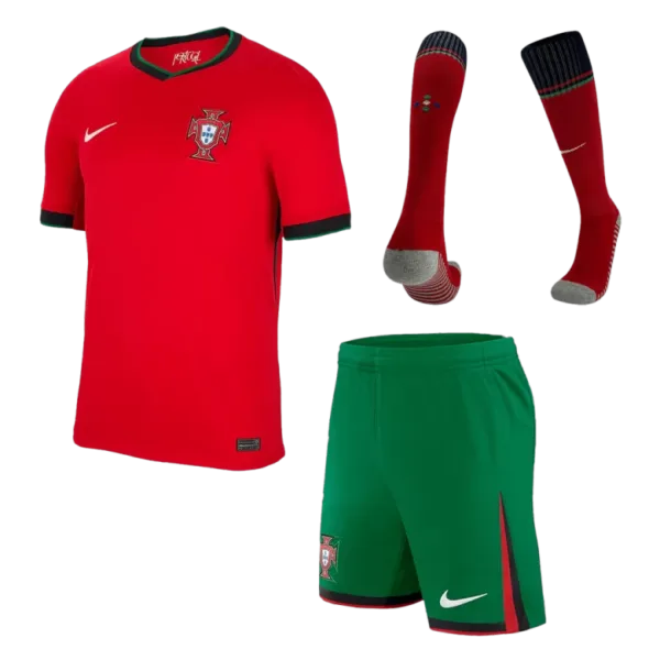 Portugal Home Jerseys Full Kit EURO 2024