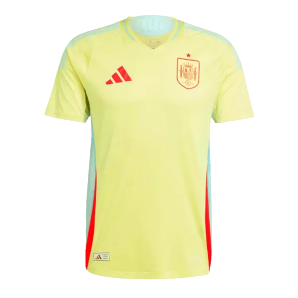 Spain Away Authentic Soccer Jersey EURO 2024