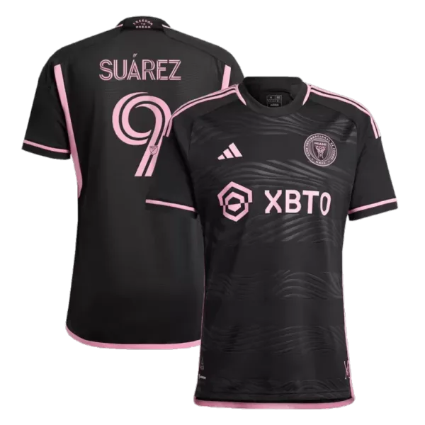 SUREZ #9 Inter Miami CF Away Authentic Soccer Jersey 2023