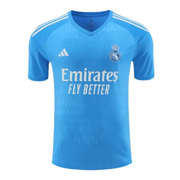 Real Madrid Goalkeeper Soccer Jersey 2023/24 Blue