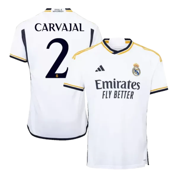 CARVAJAL #2 Real Madrid Home Soccer Jersey 2023/24