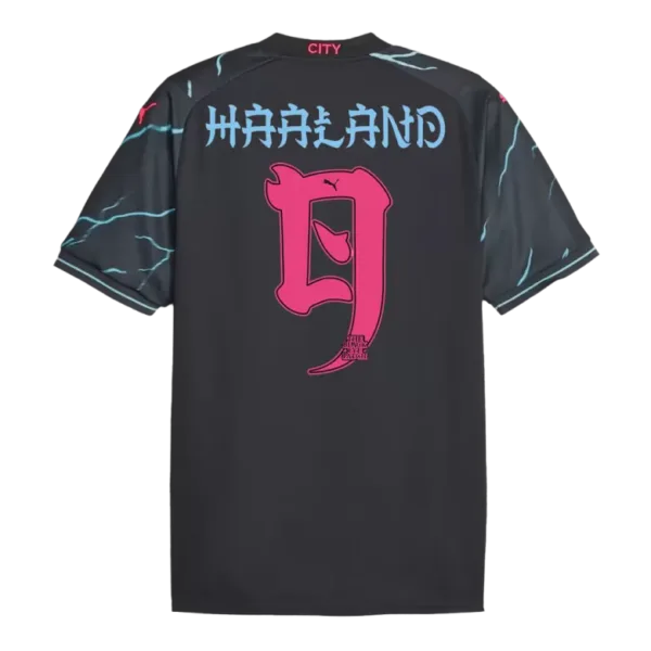 HAALAND #9 Manchester City Japanese Tour Printing Third Away Jersey 2023/24