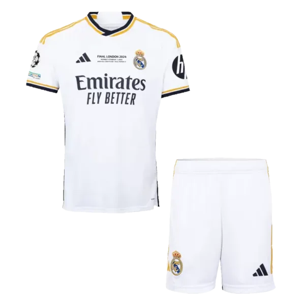 Real Madrid Home Jerseys Kit 2023/24 - UCL FINAL