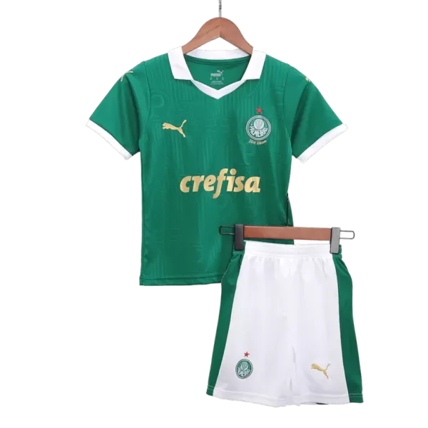 SE Palmeiras Home Kids Soccer Jerseys Kit 2024/25