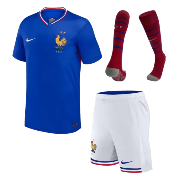 France Home Jerseys Full Kit EURO 2024