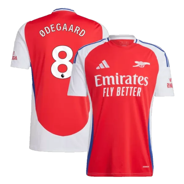 DEGAARD #8 Arsenal Home Soccer Jersey 2024/25
