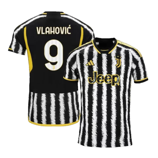 VLAHOVI #9 Juventus Home Jersey 2023/24