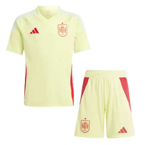 Spain Away Kids Soccer Jerseys Kit EURO 2024