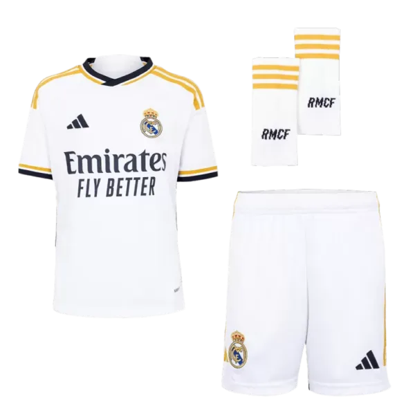 Real Madrid Home Kids Jerseys Full Kit 2023/24