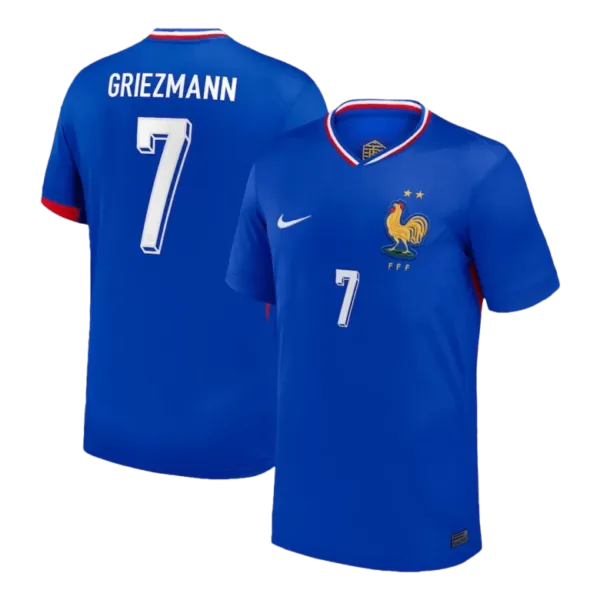 GRIEZMANN #7 France Home Soccer Jersey EURO 2024