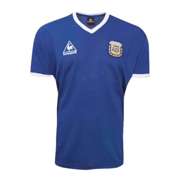 Vintage Soccer Jerseys Argentina Away Jersey Shirts 1986