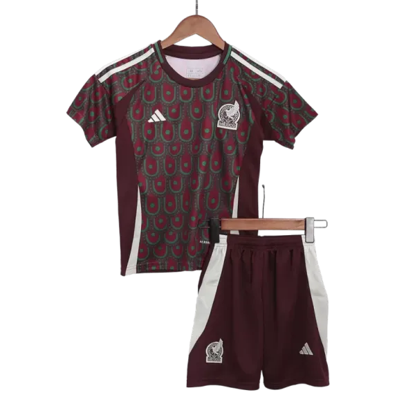 Mexico Home Kids Jerseys Kit Copa America 2024