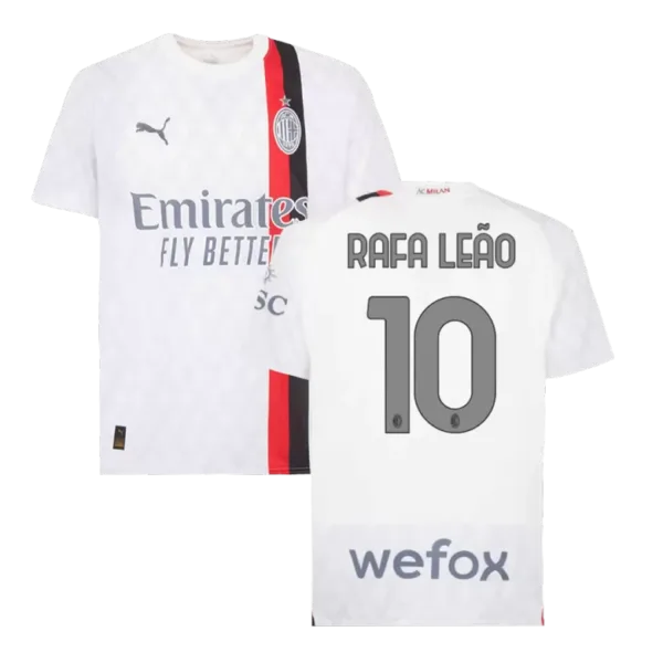 RAFA LEO #10 AC Milan Away Soccer Jersey 2023/24
