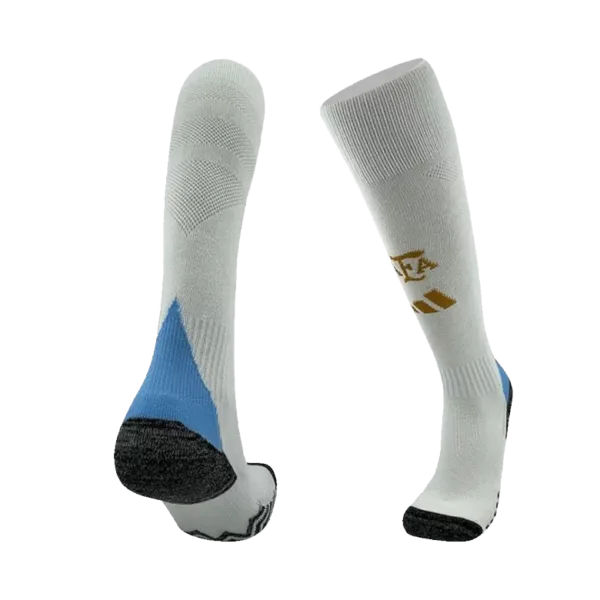 Argentina Home Soccer Socks 2024 Kids