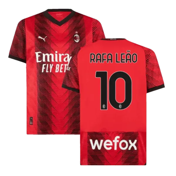 RAFA LEO #10 AC Milan Home Jersey 2023/24