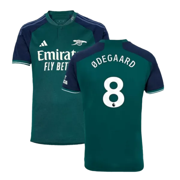 DEGAARD #8 Arsenal Third Away Soccer Jersey 2023/24