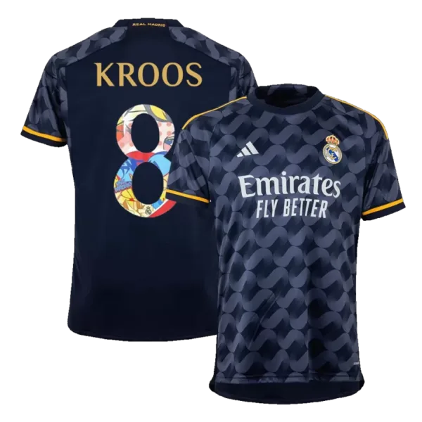 KROOS #8 Real Madrid Away Soccer Jersey 2023/24 - Sen2 Font