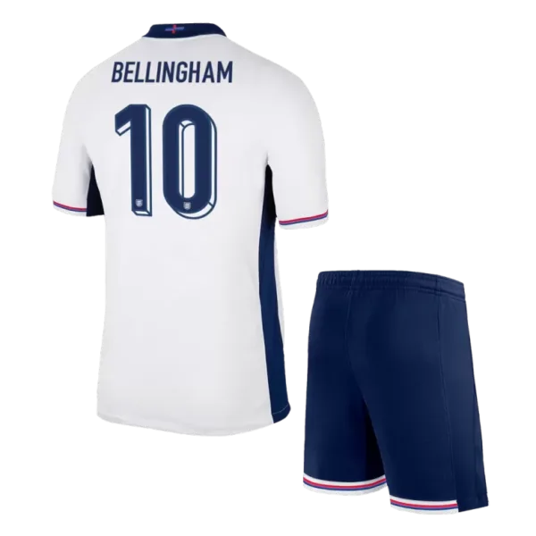 BELLINGHAM #10 England Home Kids Soccer Jerseys Kit EURO 2024