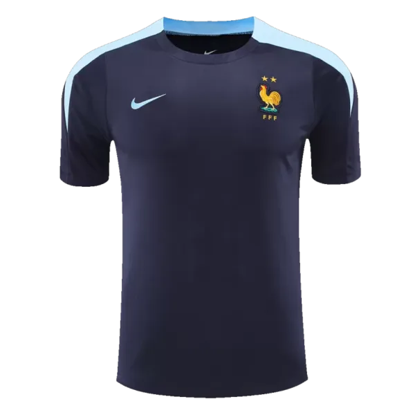 France Pre-Match Soccer Jersey EURO 2024 Navy