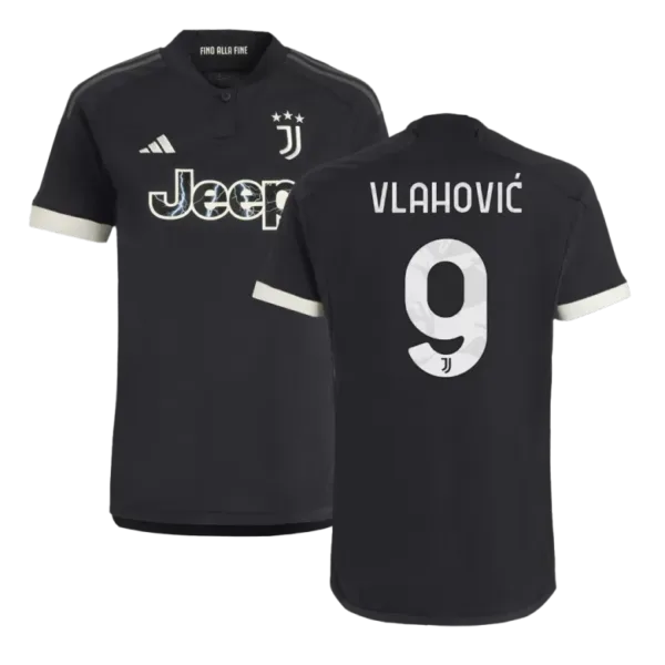 VLAHOVI #9 Juventus Third Away Soccer Jersey 2023/24