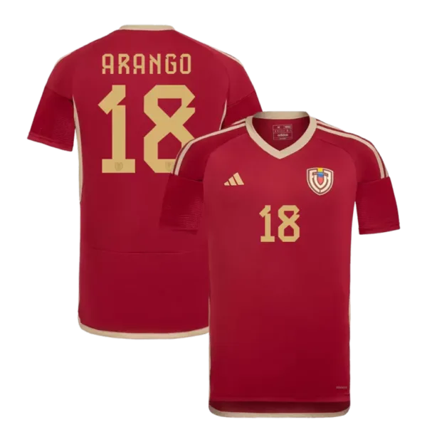 ARANGO #18 Venezuela Home Soccer Jersey Copa America 2024