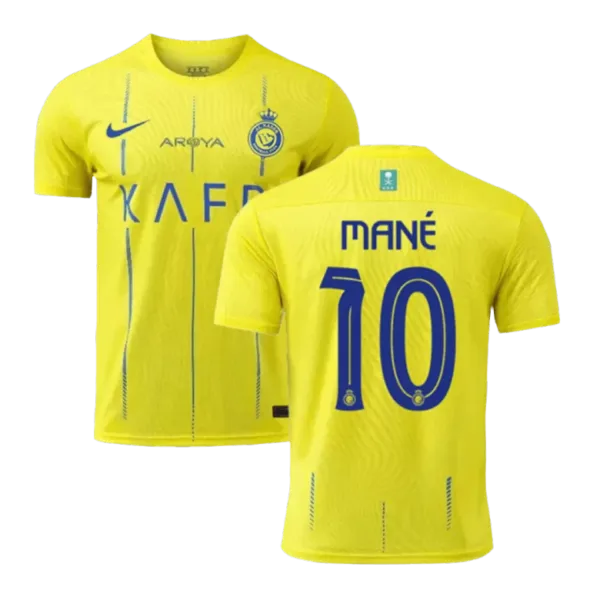 MAN #10 Al Nassr Home Soccer Jersey 2023/24