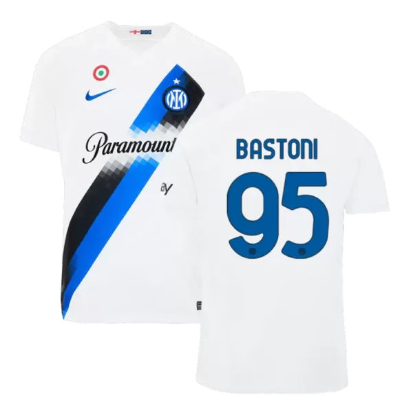 BASTONI #95 Inter Milan Away Soccer Jersey 2023/24