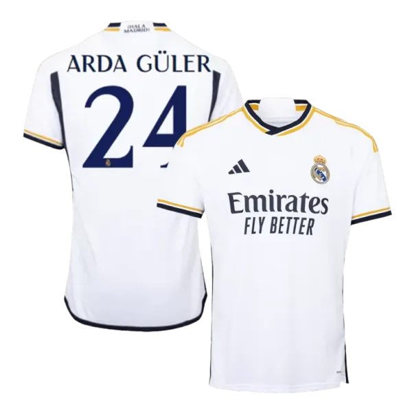 ARDA GLER #24 Real Madrid Home Jersey 2023/24