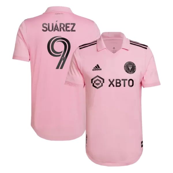 SUREZ #9 Inter Miami CF Home Authentic Soccer Jersey 2022